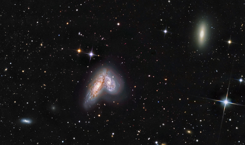 Siamese twin galaxies